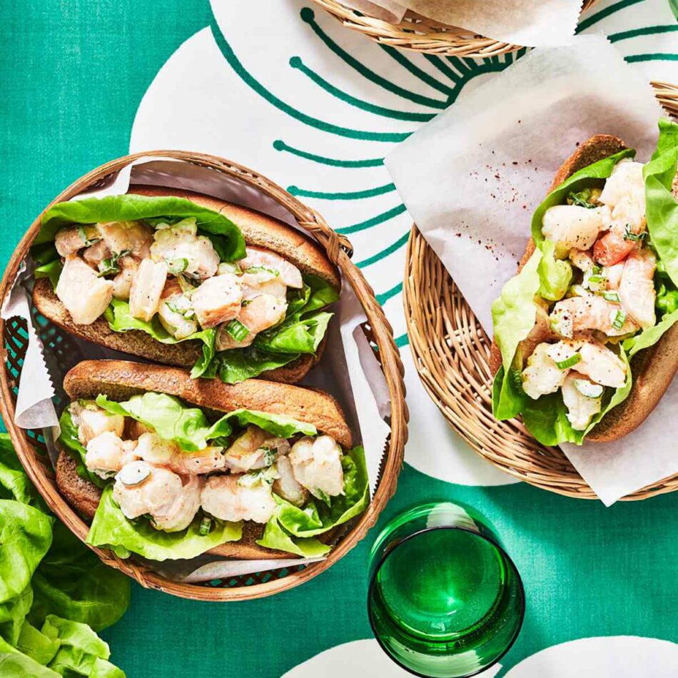 Chile-Lemon Shrimp Rolls Recipe – EatingWell