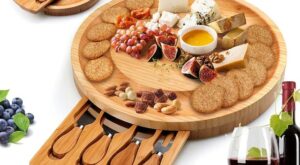 43% off on Bamboo Cheese Board and Knife Set – OneDayOnly