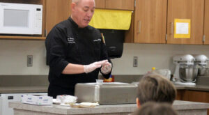 Blair students learn Japanese culinary skills from renowned chef