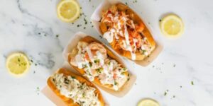Grapevine food hall puts lobster rolls, hot chicken, & pizza on the menu