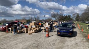 Local church sponsoring food distribution event