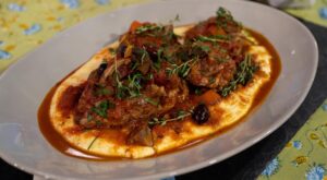 Chicken cacciatore and creamy polenta: Get the recipe!