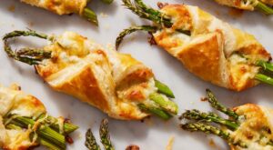 Alfredo Asparagus Bundles Are Like Like Pigs In A Blanket That Studied Abroad For A Year