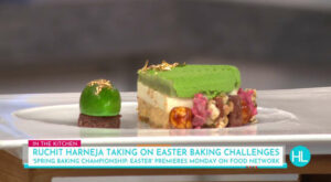 Ruchit Harneja to compete on Food Network in an Easter baking challenge!