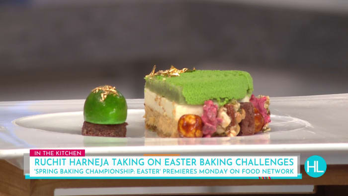 Ruchit Harneja to compete on Food Network in an Easter baking challenge!