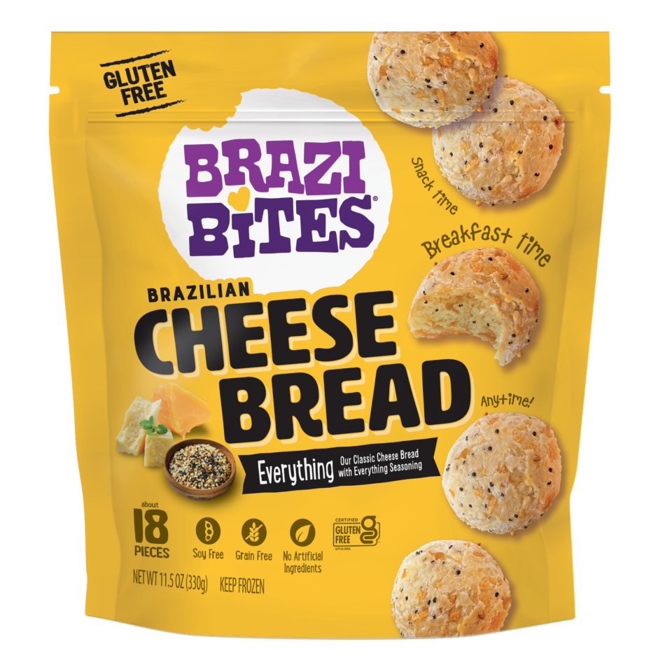 Brazi Bites Debuts New Everything Brazilian Cheese Bread at Natural Products  Expo West 2023