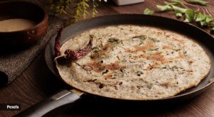 Serve this low-carb paratha with ‘achaar, chutney, and a whole lot of love’