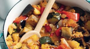 Make classic French ratatouille with fresh spring vegetables
