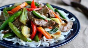 Beef and vegetable stir fry recipe