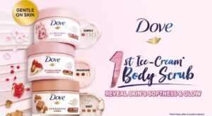 World’s No. 1 comfort food is now a body scrub: Dove Ice-Cream Body Scrub