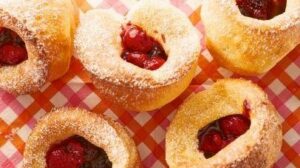 Feeding the kids: Popovers with mixed berry sauce