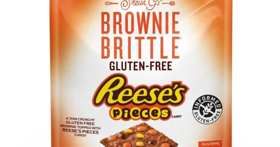 Gluten Free Brownie Brittle Reese