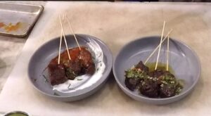 6 Minute Meal & Deal: Aqimero’s lamb and hanger steak anticuchos