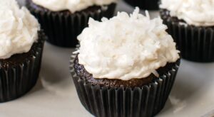 Dairy-Free Chocolate Coconut Cupcakes Recipe