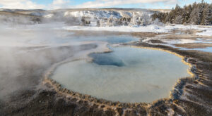 A pool at Yellowstone is a thumping thermometer – @theU