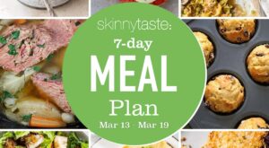 7 Day Healthy Meal Plan (March 13-19)