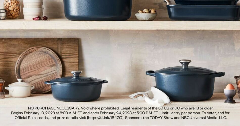 Time is running out to enter for a chance to win the new Le Creuset color
