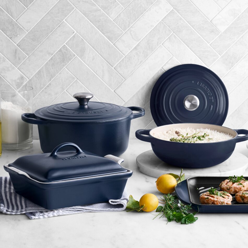 Le Creuset’s Newest Color Collection Takes on the Moody Kitchen Trend