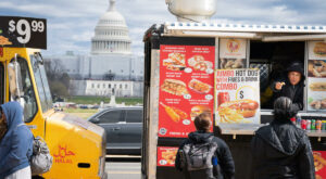 To survive in D.C., he eats thousands in fines to hawk  chicken.