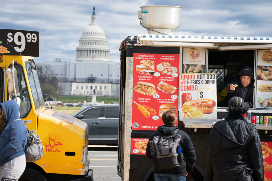 To survive in D.C., he eats thousands in fines to hawk  chicken.