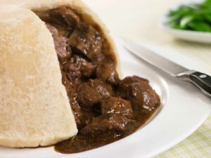 Easy-peasy steak and kidney puddings