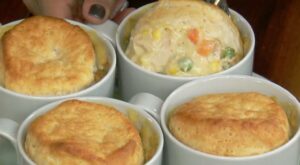 How To Make Chicken Pot Pie in a Mug | Jeff Mauro makes chicken pot pie in mugs with no special ramekins required! | By Food Network | Facebook