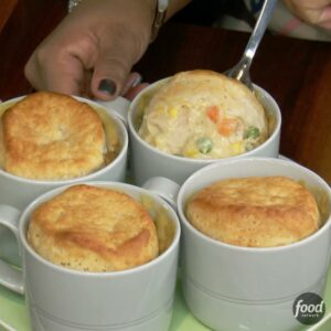How To Make Chicken Pot Pie in a Mug | Jeff Mauro makes chicken pot pie in mugs with no special ramekins required! | By Food Network | Facebook