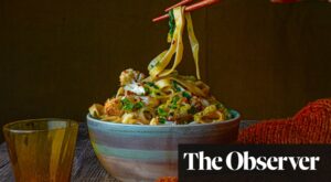 Savoy cabbage, roasted cauliflower and cashew chilli noodles – mì xào chay recipe by Uyen Luu
