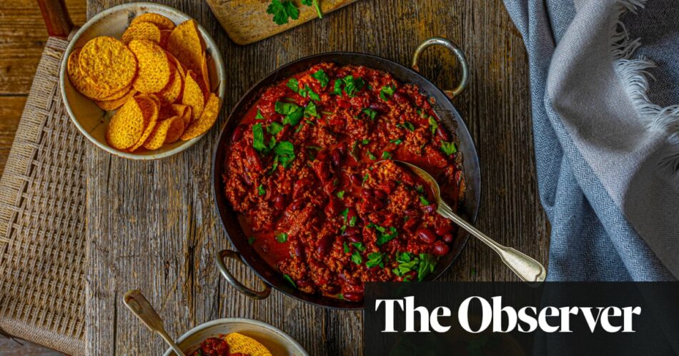 Nigella Lawson’s cheesy chilli recipe