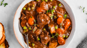 Mom’s Slow Cooker Beef Stew Recipe | Ambitious Kitchen
