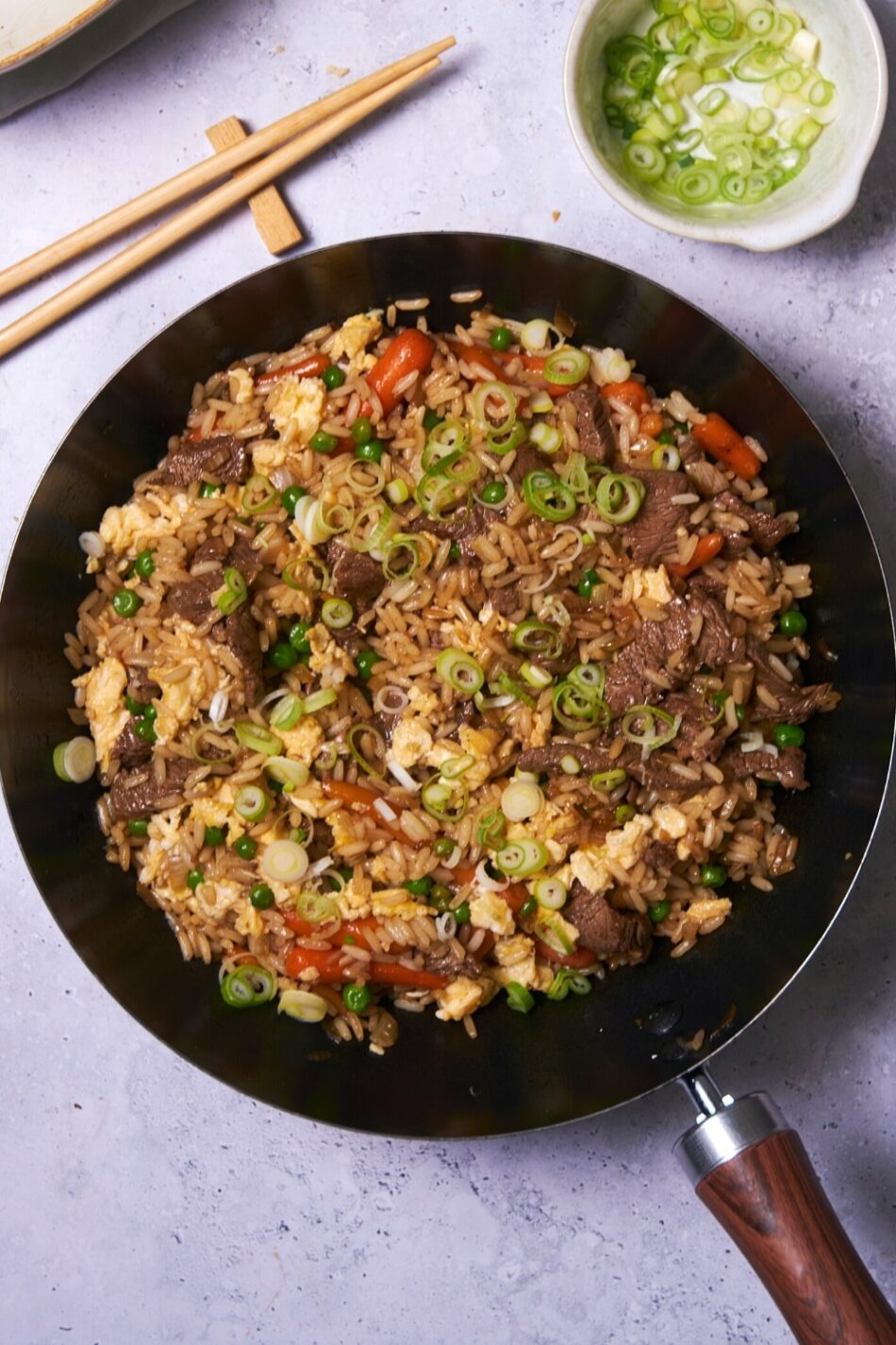 EASY Beef Fried Rice Made In Just 15 Minutes
