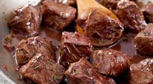 Steak Tips with Red Wine Sauce Recipe | Recipe | Recipes, Cooking, Beef recipes