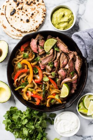 Easy Steak Fajitas – Isabel Eats {Mexican Inspired Recipes}