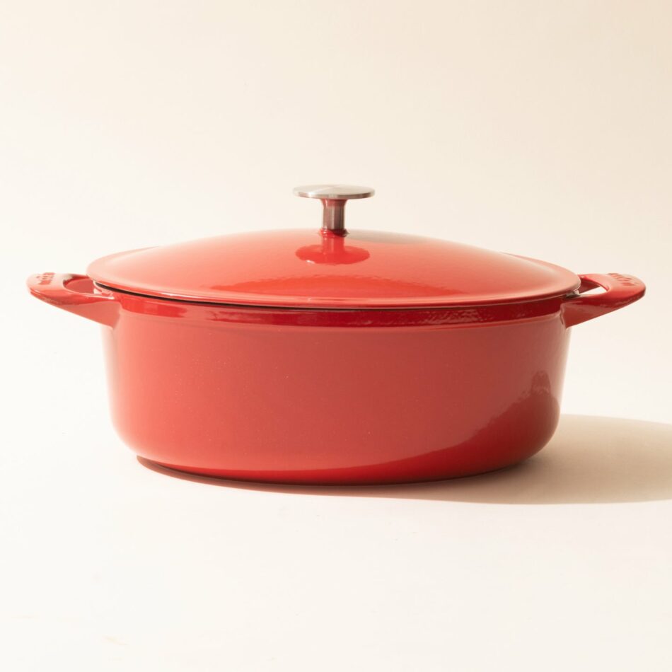 Oval Enameled Cast Iron Dutch Oven | Made In