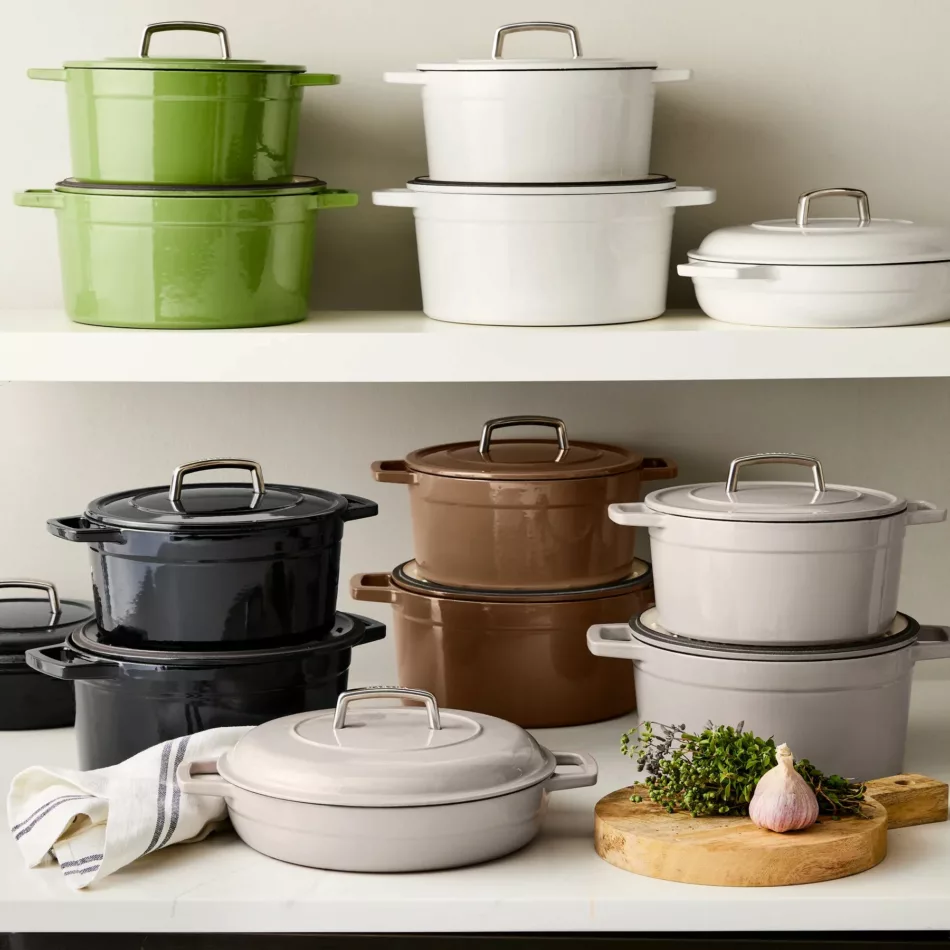 Enameled Cast Iron Dutch Ovens and Cookware by Martha Stewart