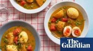 Becky Excell’s egg-based recipes for crustless quiche and nyonya curry | The £1 store cupboard