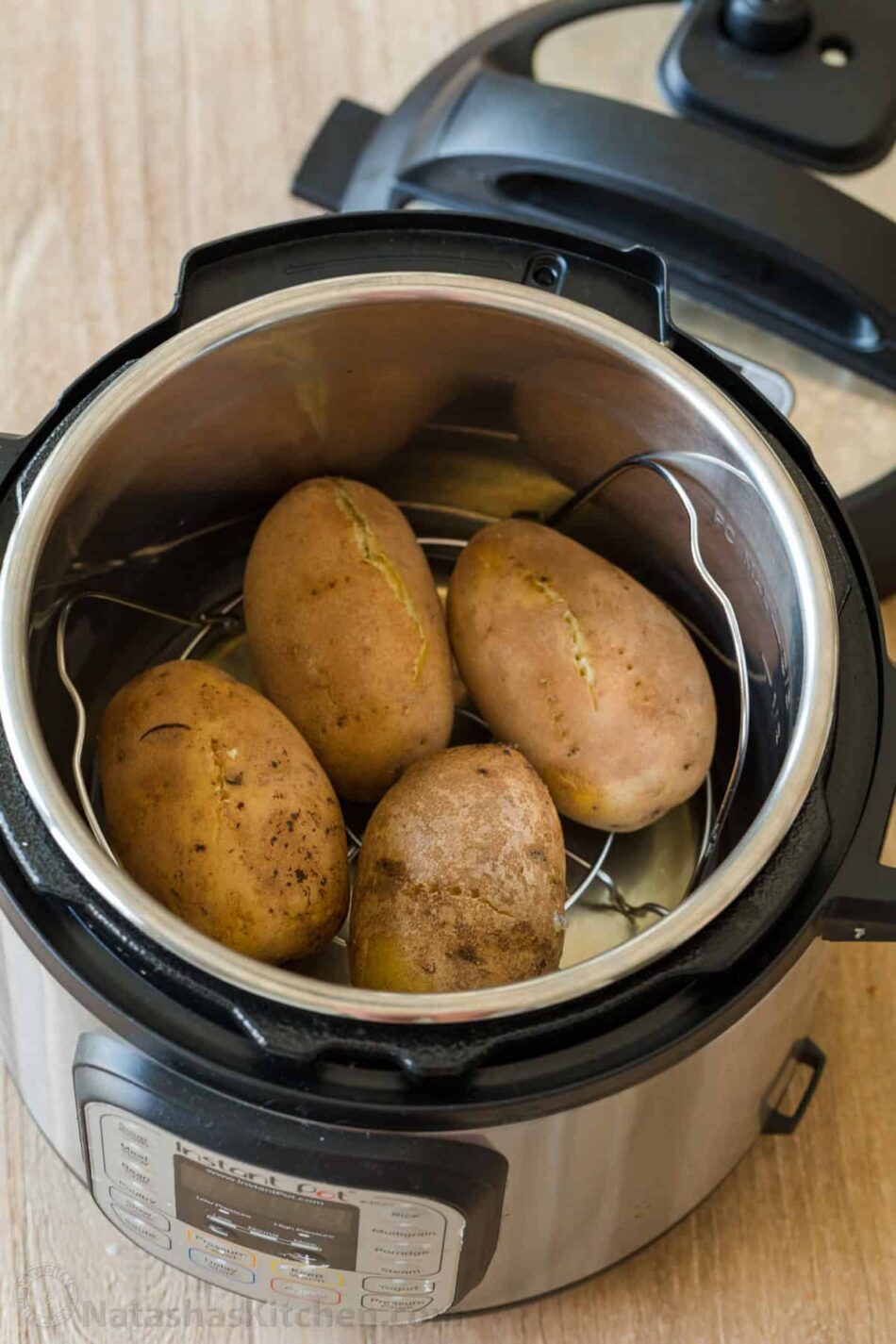 Instant Pot Baked Potatoes Recipe – NatashasKitchen.com
