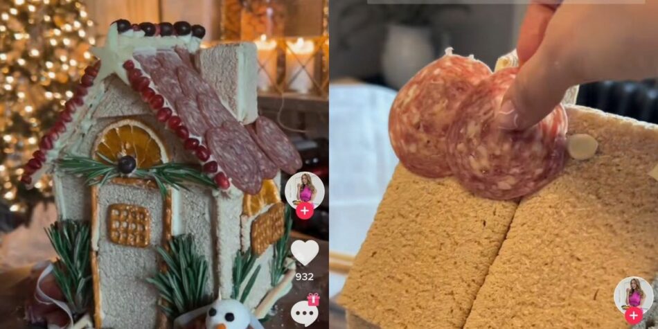 People Are Making “Charcuterie Chalets” All Over TikTok, Putting Gingerbread Houses To Shame