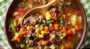 Ground Beef Hamburger Soup Recipe Is Comfort Food at Its Finest | Soups | 30Seconds Food