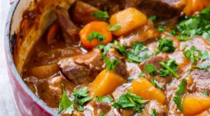Hearty Dutch Oven Beef Stew