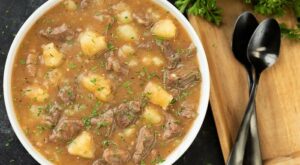 Steak and Potatoes Stew Instant pot Recipe