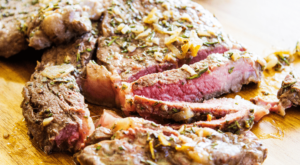Pan-Seared Steak with Rosemary and Garlic Butter
