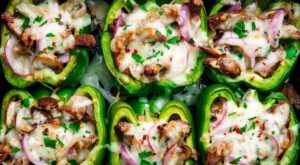 Philly Cheesesteak-Stuffed Peppers Are Perfect For The Nights You
