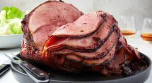 This Cherry Bourbon Glazed Ham Will Be The Centerpiece Of Your Holiday Table
