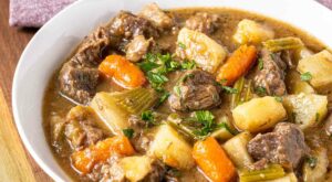 A Savory Beef Stew Recipe Without Browning Meat? Heck Yes!