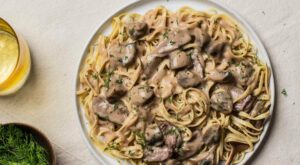 This Beef Stroganoff for Two Recipe Uses Leftover Steak Beautifully