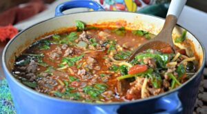 Easy Beef Sofrito Soup