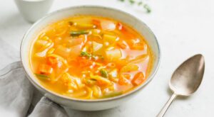 Warm Your Bones with This Hearty Vegetable Soup Made With Beef Broth