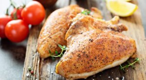 Air Fryer Bone In Chicken Breast | Easy Chicken Recipe!