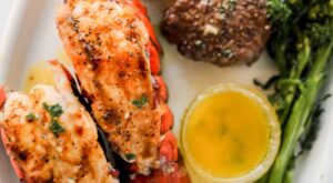 Romantic Surf and Turf Steak and Lobster Tails (Easy!)